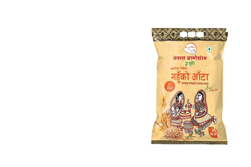 Nepal Gramodhyog Whole wheat Chakki Atta 5 kg